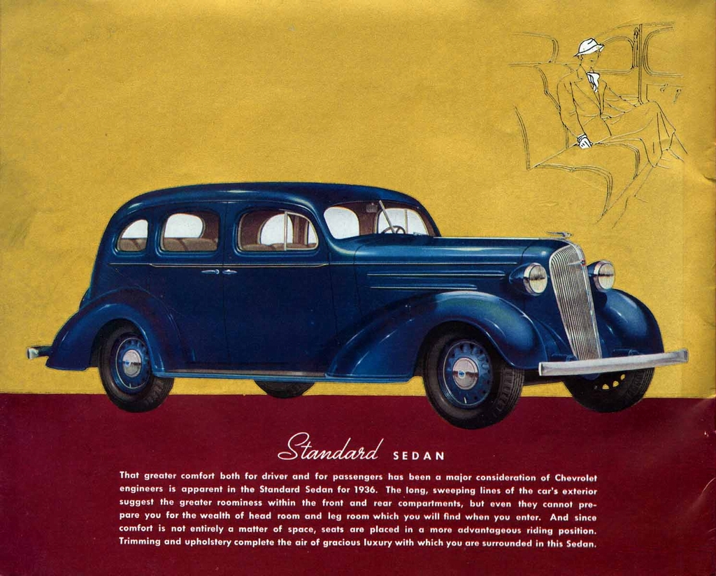 1936 Chevrolet Deluxe Brochure Page 5